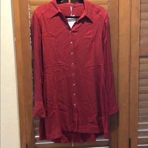 Free People Red Dress